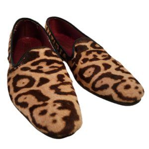Roberto Cavalli Animal Print Loafer